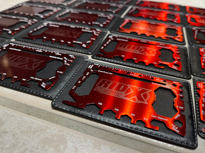 Custom Engraved Wallet Multitool Card | Personalized Stainless Steel Tool