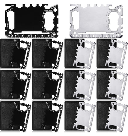 Custom Engraved Wallet Multitool Card | Personalized Stainless Steel Tool