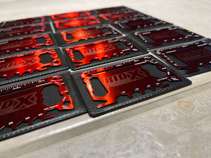 Custom Engraved Wallet Multitool Card | Personalized Stainless Steel Tool