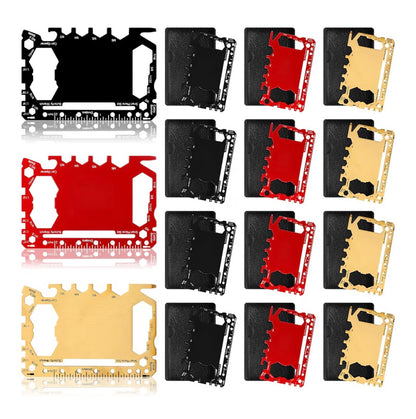 Custom Engraved Wallet Multitool Card | Personalized Stainless Steel Tool