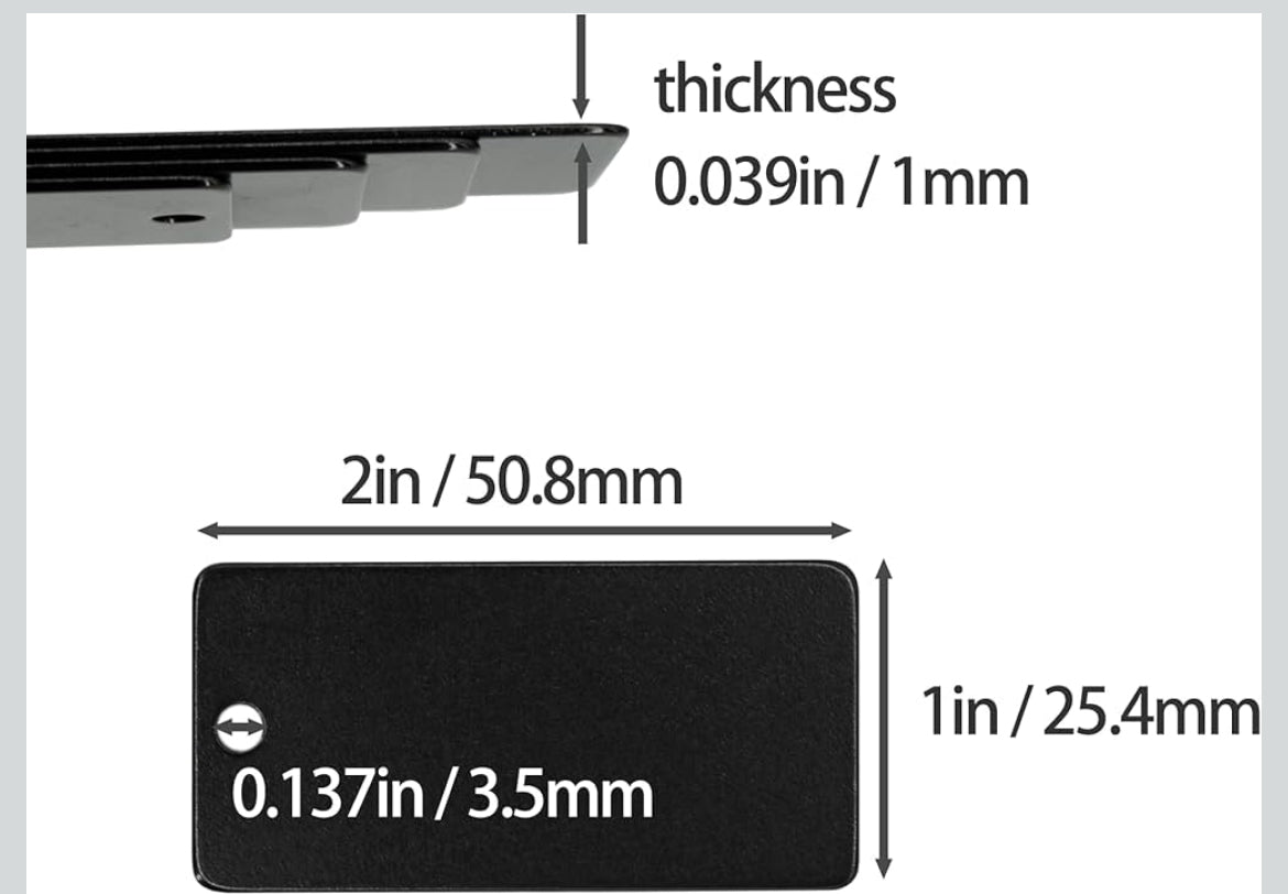 (Faith Inspired) Engraved Metal Scripture Keychains
